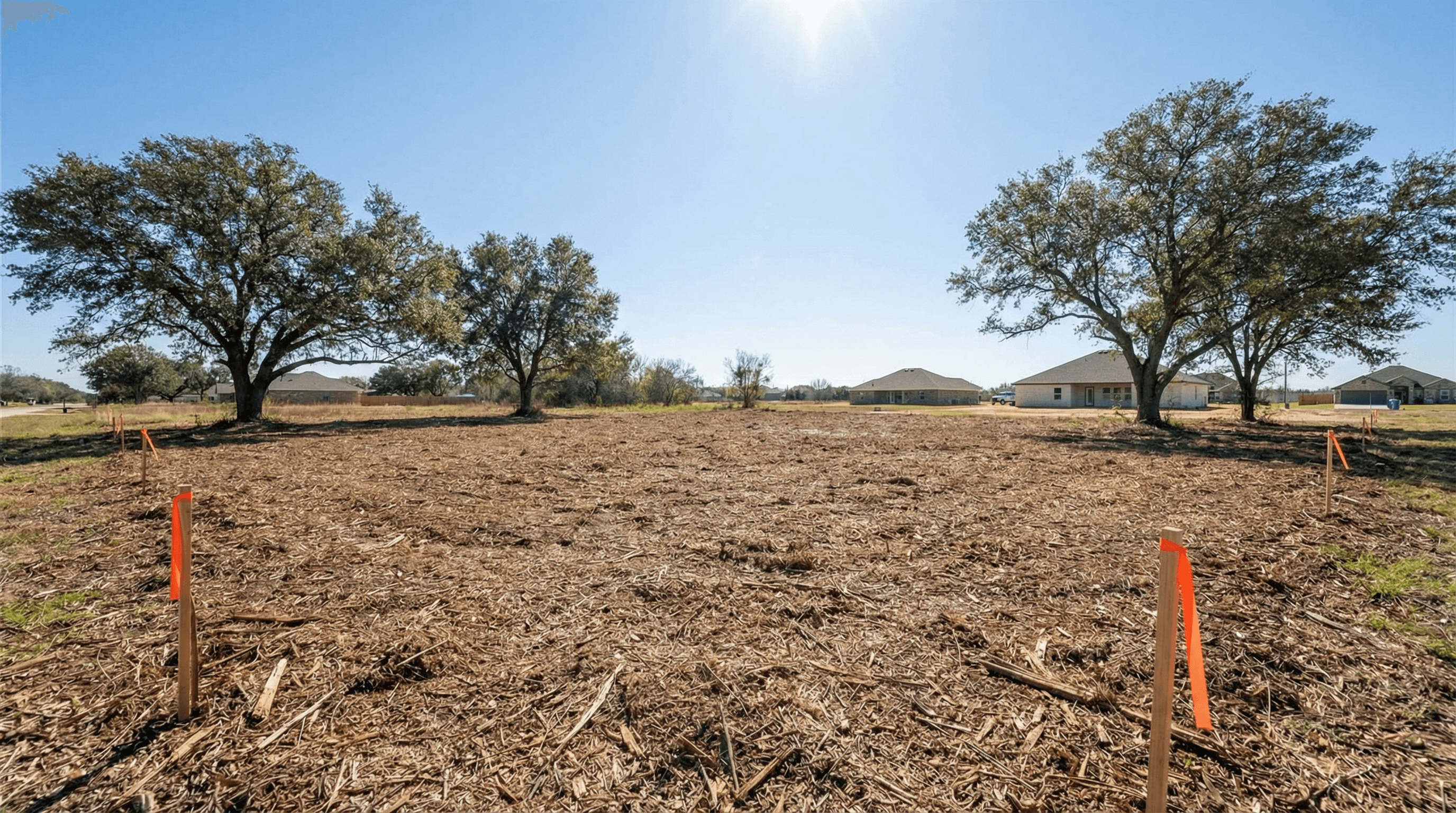 Lot Clearing & Site Prep in Parker County, Texas
